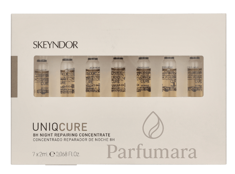 Skeyndor Uniqcure 8h Night Repairing Concentrate Set 7x 2ml 14 ml