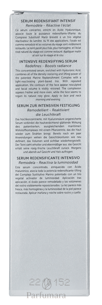 Thalgo Exception Marine Intensive Redensifying Serum Redefine Boosts Radiance 30 ml