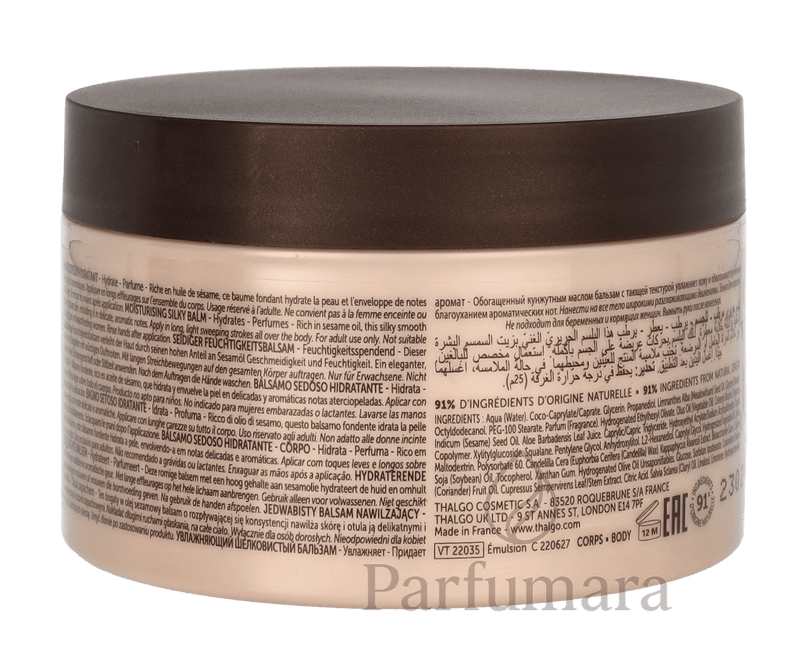 Thalgo Spa Mer Des Indes Moisturising Silky Balm 200 ml