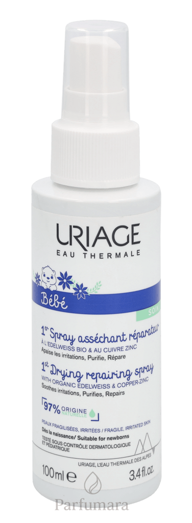 Uriage Bebe 1st Drying Repairing Spray 100 ml