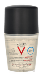 Vichy Homme 48H Anti - Transpirant Deo Roll - On Anti - Perspirant & Anti - Traces 50 ml