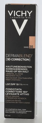 Vichy Dermablend 3D Correction SPF19 35 Sand 30 ml