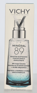 Vichy Mineral 89 Fortifying & Plumping Daily Booster Alcohol Free 75 ml