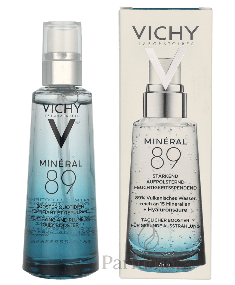 Vichy Mineral 89 Fortifying & Plumping Daily Booster Alcohol Free 75 ml