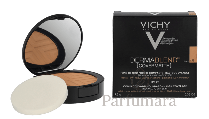 Vichy Dermablend Covermatte Compact Powder SPF25 45 Gold 9,5 g