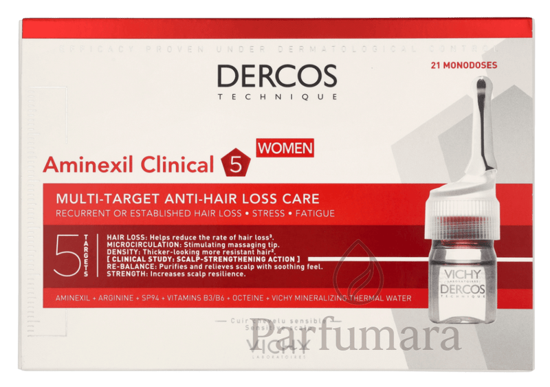Vichy Dercos Aminexil Intensive 5 Women 21 doses 126 ml