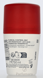 Vichy Clinical Control 96H Detranspirant Roller 50 ml