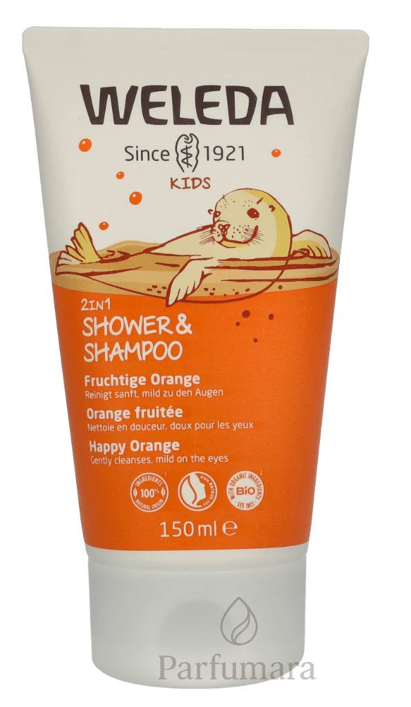 Weleda Kids 2in1 Shower & Shampoo Fruity Orange 150 ml