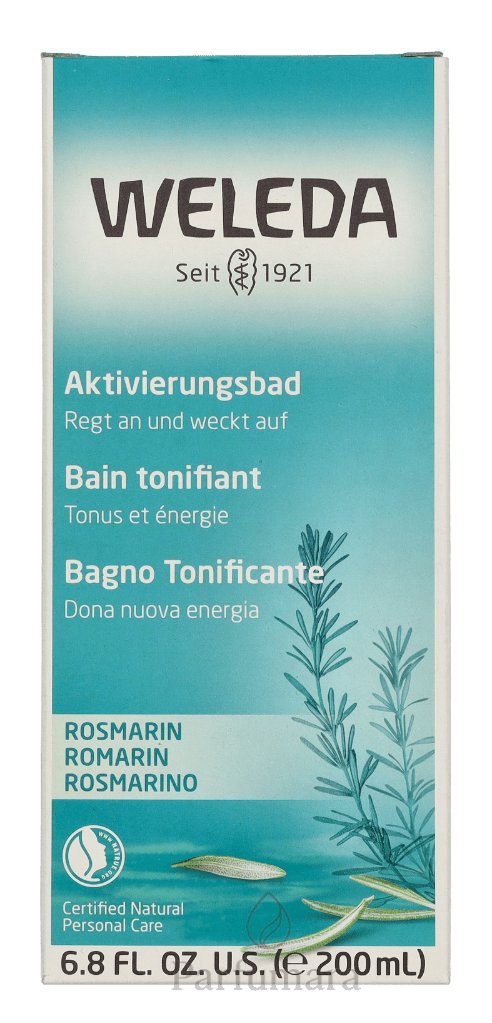 Weleda Rosemary Invigorating Bath Milk 200 ml