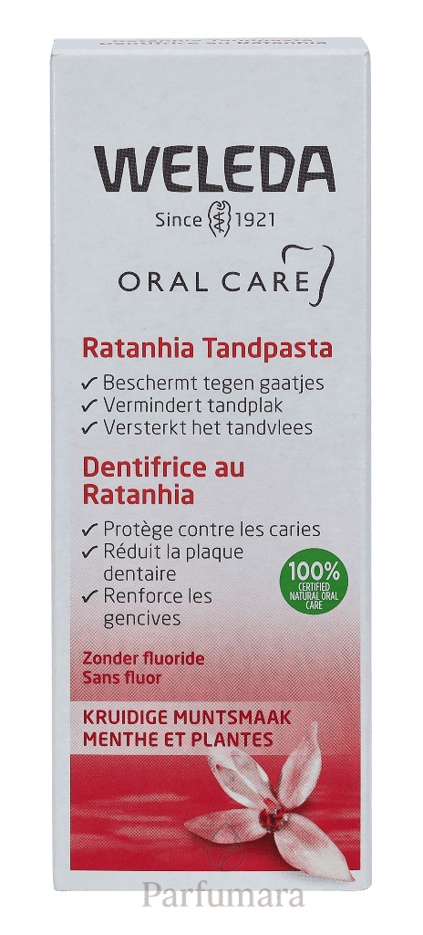 Weleda Ratanhia Toothpaste 75 ml