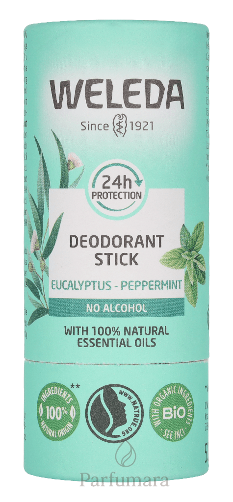 Weleda Eucalyptus-Peppermint 24H Deodorant Stick 50 g