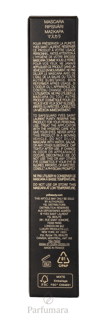 Yves Saint Laurent Lash Clash Mascara 02 Uninhibited Brown 8 ml
