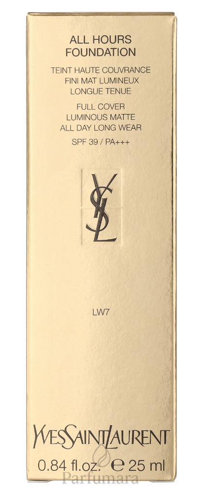 Yves Saint Laurent All Hours Luminous Matte Foundation LW7 25 ml