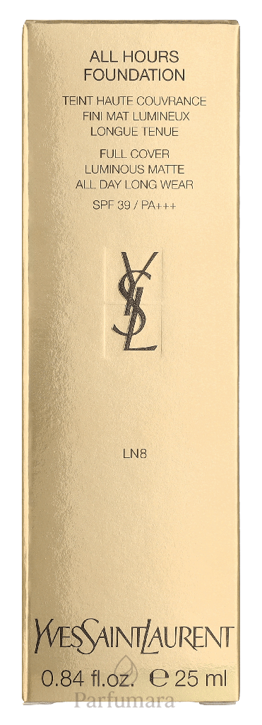 Yves Saint Laurent All Hours Luminous Matte Foundation LN8 25 ml