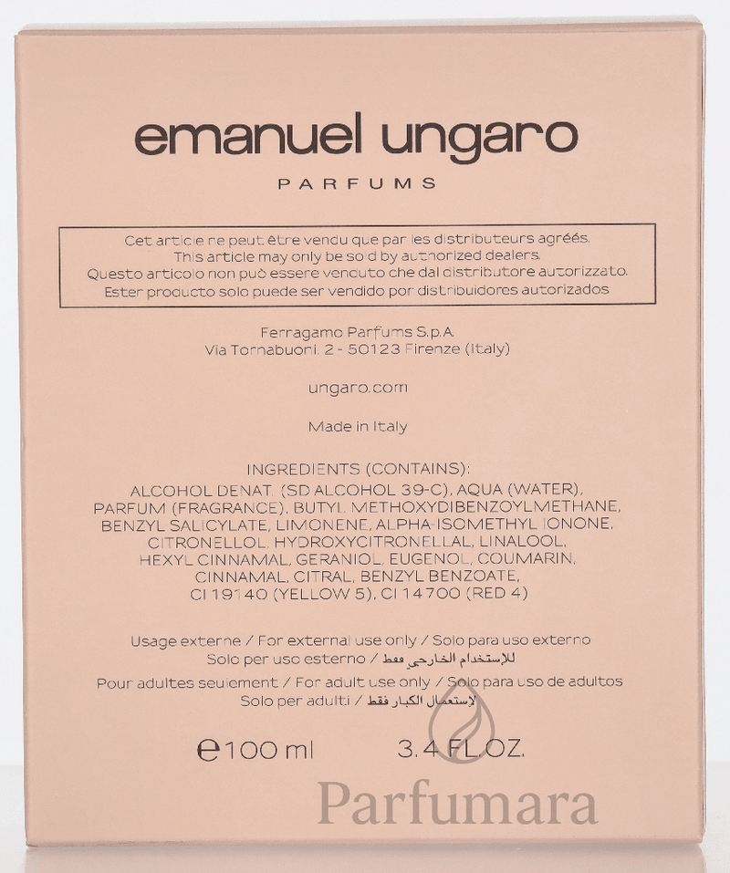 Emanuel Ungaro Desnuda Eau de Parfum 100 ml