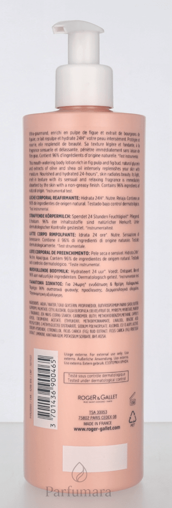 Roger & Gallet Fleur De Figuier Body Lotion 400 ml