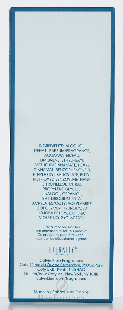 Calvin Klein Eternity Air Woman Edp Spray 100 ml