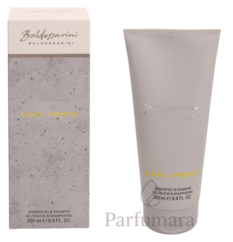 Baldessarini Cool Force Shower Gel & Shampoo 200 ml