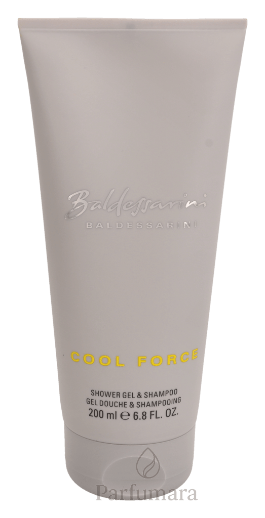 Baldessarini Cool Force Shower Gel & Shampoo 200 ml