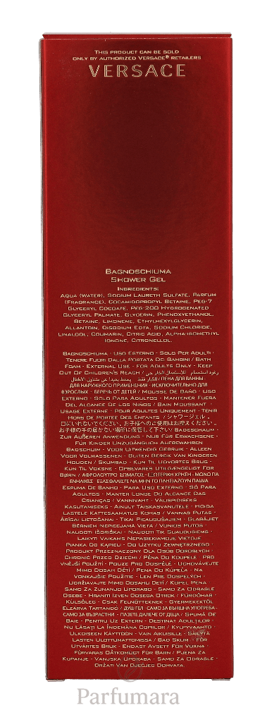 Versace Eros Flame Perfumed Shower Gel 250 ml