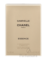 Chanel Gabrielle Essence Geschenkset 3x 20ml Refill 60 ml