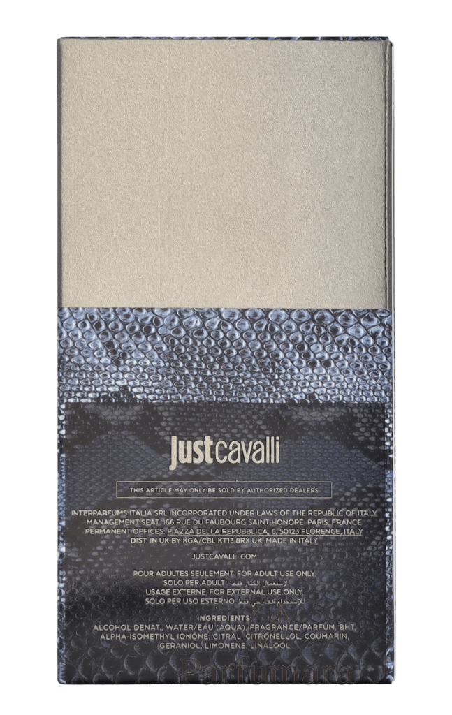 Roberto Cavalli Just Cavalli Him Eau de Toilette 90 ml