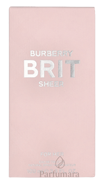 Burberry Brit Sheer For Her Eau de Toilette 100 ml