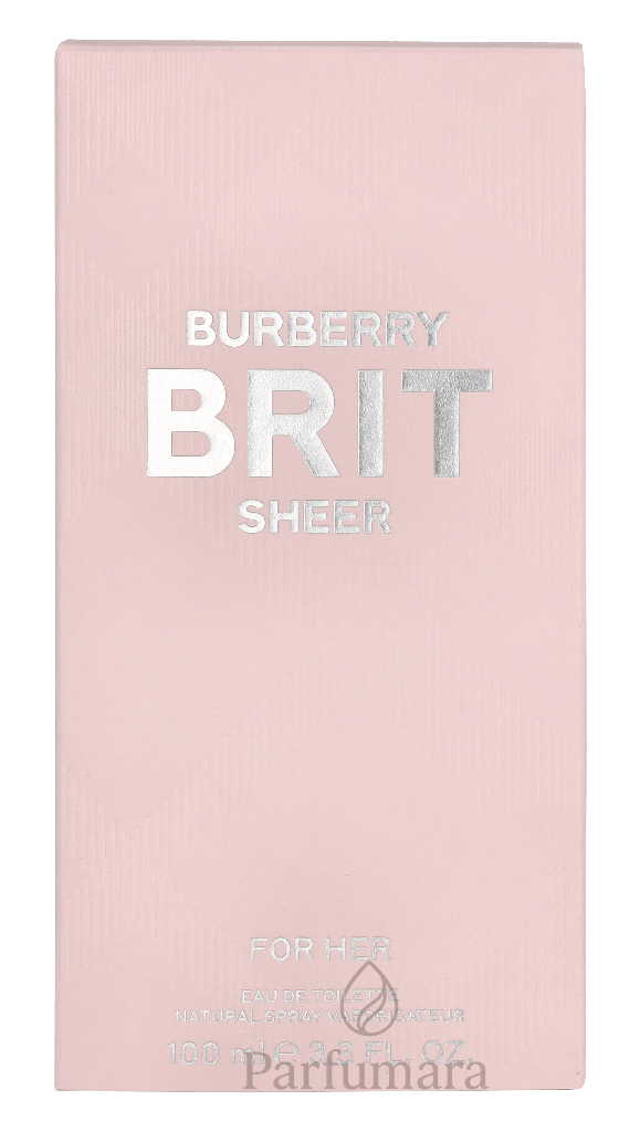 Burberry Brit Sheer For Her Eau de Toilette 100 ml