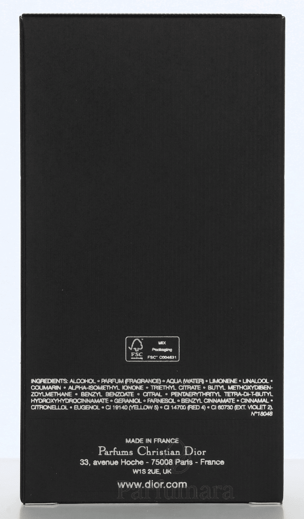 Dior Homme Intense Eau de Parfum 50 ml