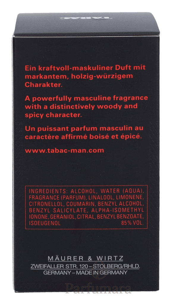 Tabac Man Eau de Toilette 50 ml