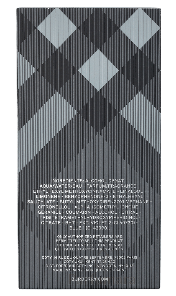 Burberry Brit For Him Eau de Toilette 100 ml