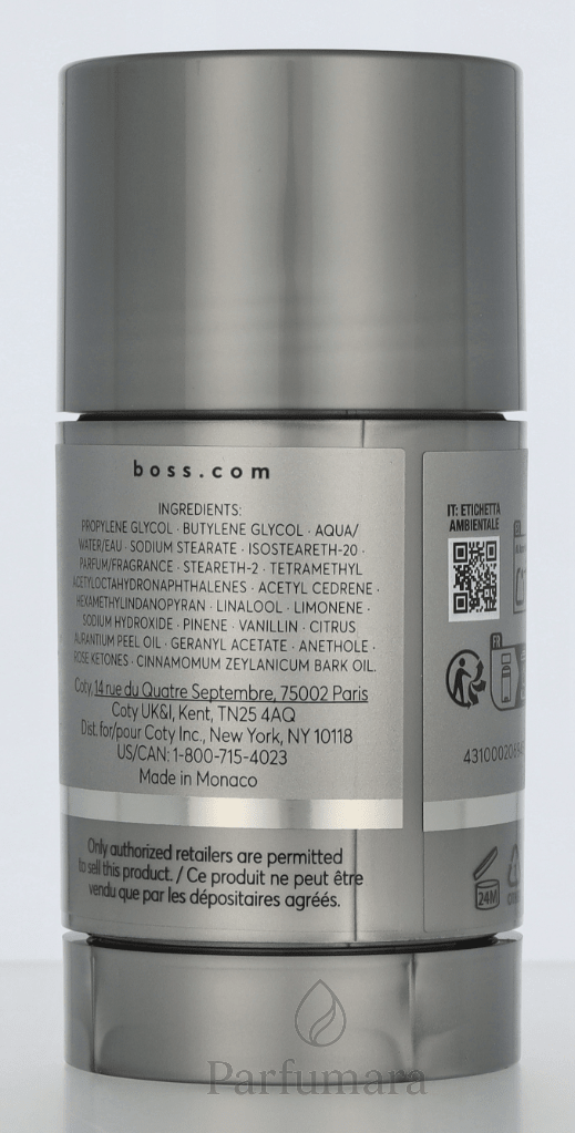 Boss Bottled Deo Stick 75 ml