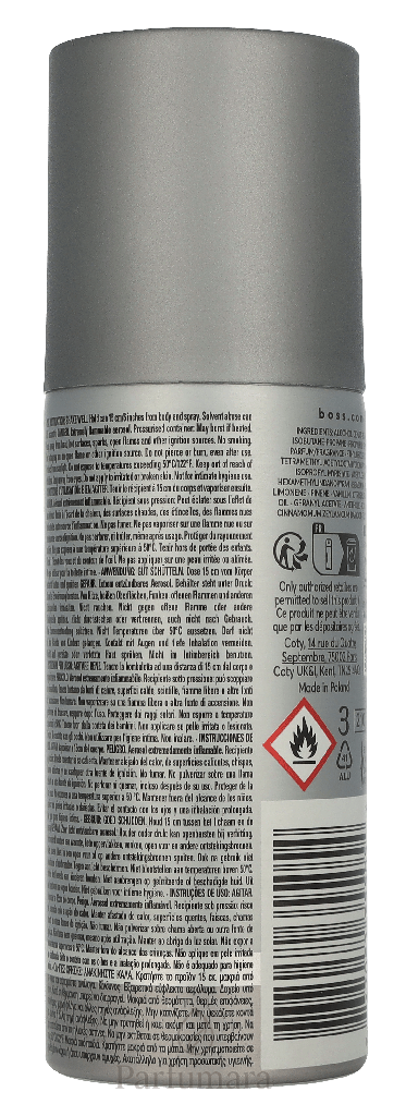 Boss Bottled Deo Spray 150 ml