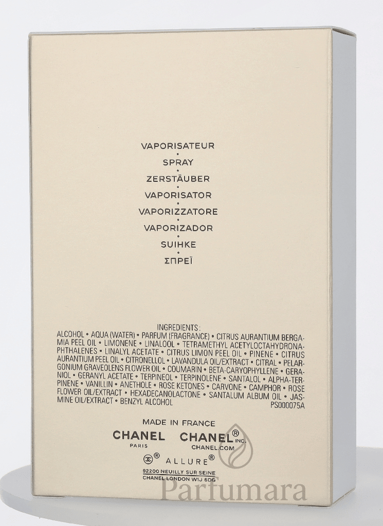 Chanel Allure Homme Edition Blanche Eau de Parfum 50 ml