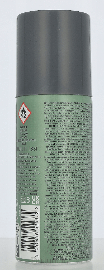 Cerruti 1881 Pour Homme Deo Spray 150 ml