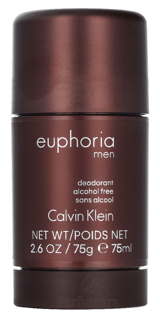 Calvin Klein Euphoria Men Deo Stick Alcohol Free 75 ml