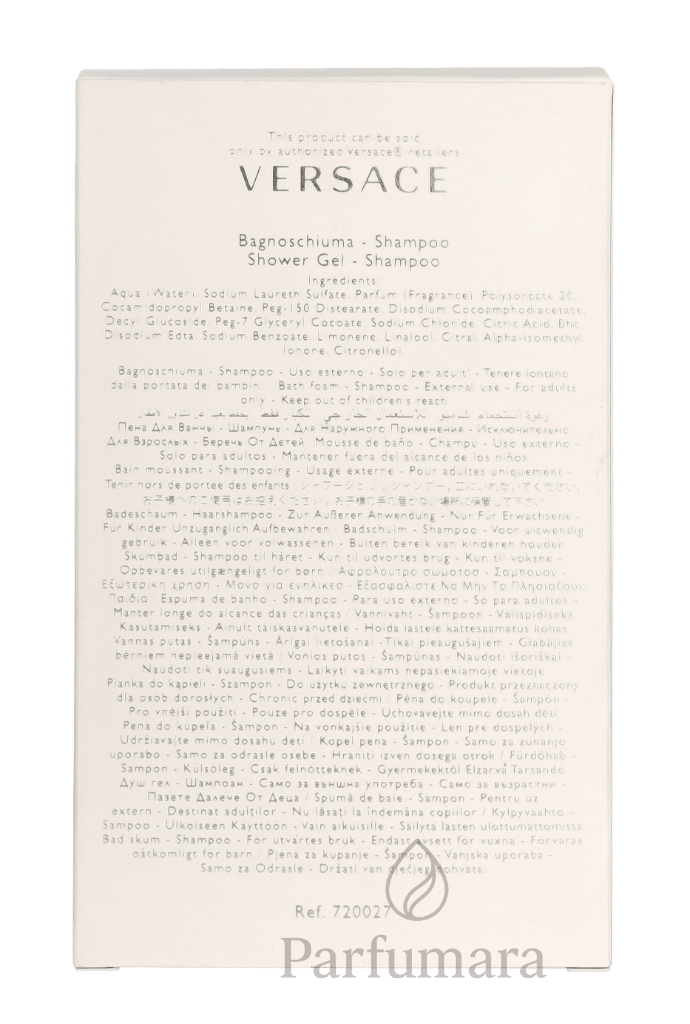 Versace Pour Homme Hair & Body Shampoo 250 ml
