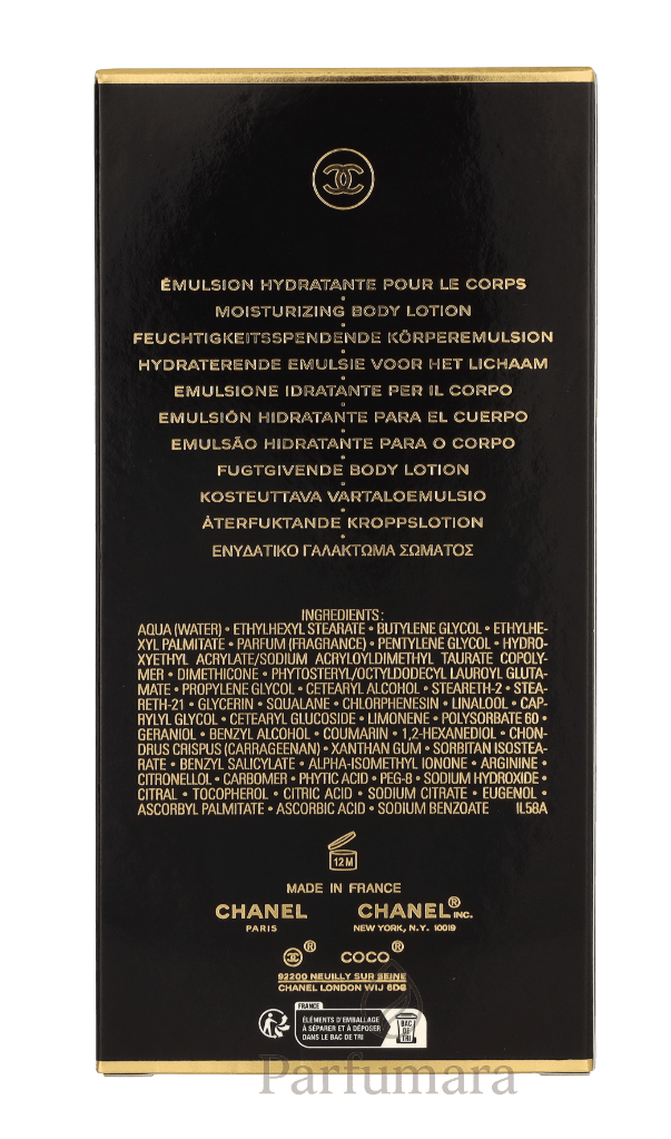 Chanel Coco Noir Body Lotion 200 ml
