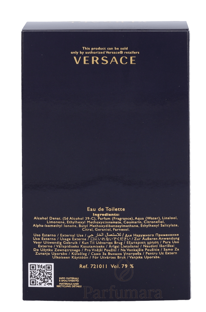 Versace Dylan Blue Pour Homme Eau de Toilette 30 ml