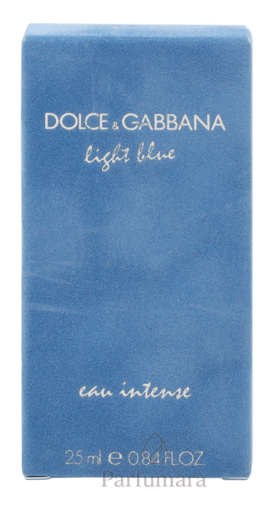 Dolce & Gabbana Light Blue Eau Intense Pour Femme Eau de Parfum 25 ml
