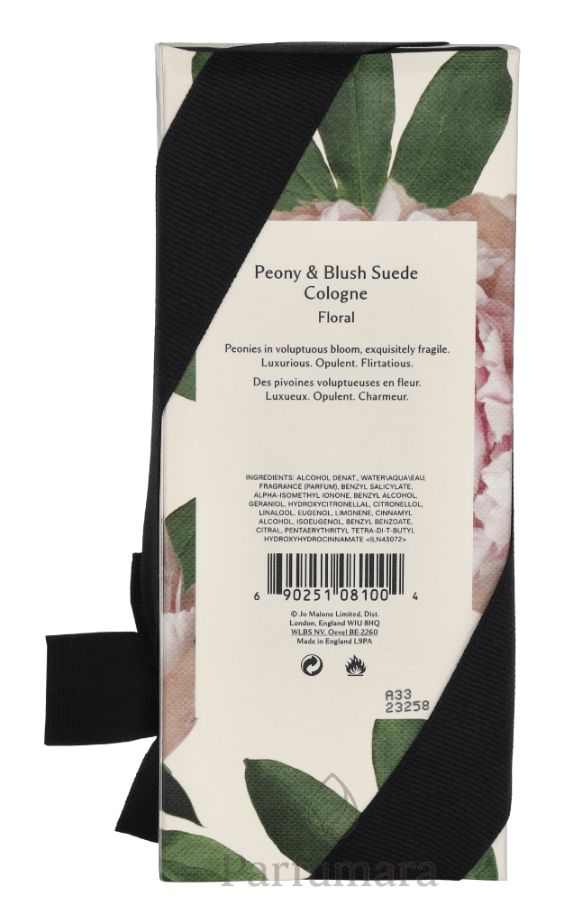 Jo Malone Peony & Blush Suede Eau de Cologne Pre - pack 100 ml