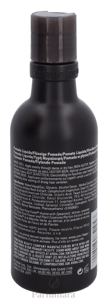Aveda Men Pure - Formance Liquid Pomade Shine And Control 200 ml
