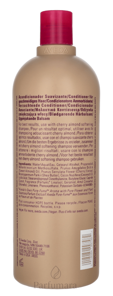 Aveda Cherry Almond Softening Conditioner Sweet Floral Aroma 200 ml