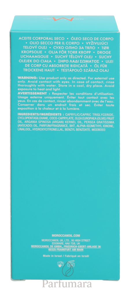 Moroccanoil Dry Body Oil Spray 100 ml