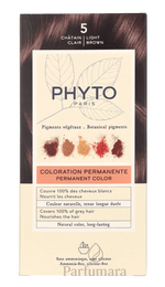 Phyto Phytocolor Permanent Color 05 Light Brown 110 ml