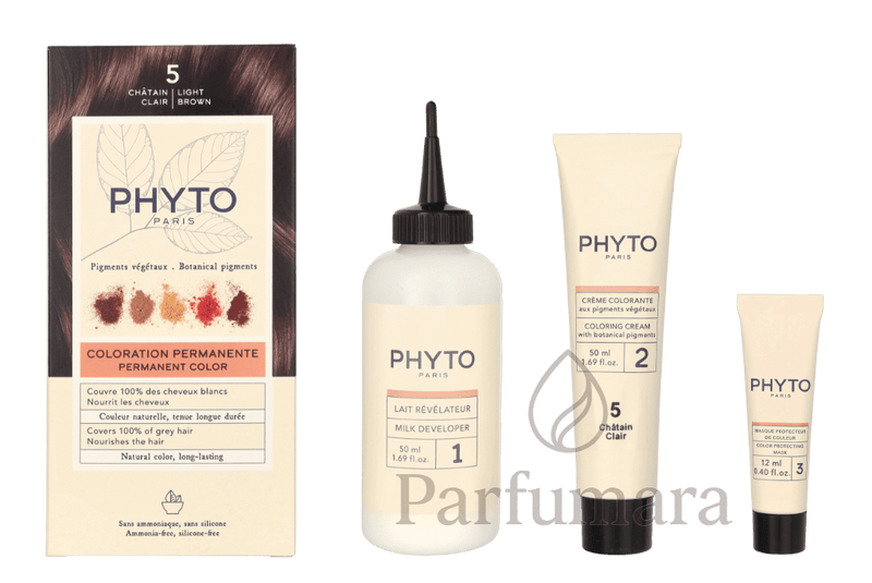 Phyto Phytocolor Permanent Color 05 Light Brown 110 ml