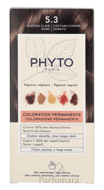 Phyto Phytocolor Permanent Color 5.3 Light Golden Brown 110 ml