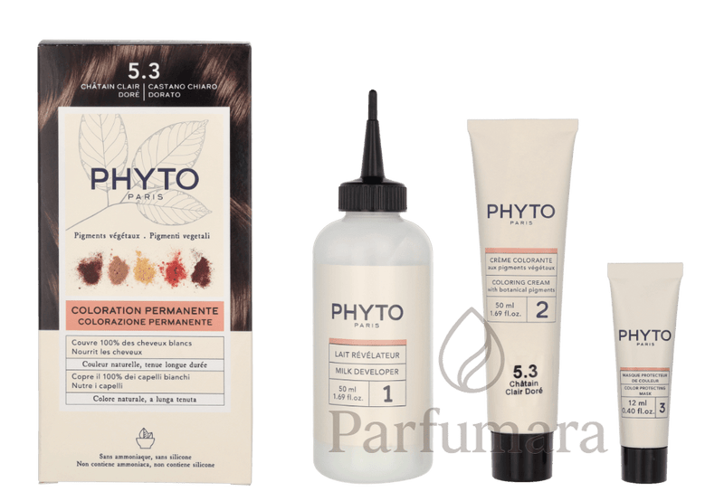 Phyto Phytocolor Permanent Color 5.3 Light Golden Brown 110 ml
