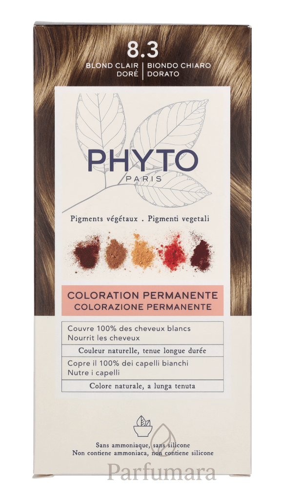 Phyto Phytocolor Permanent Color 8.3 Light Golden Blonde 110 ml