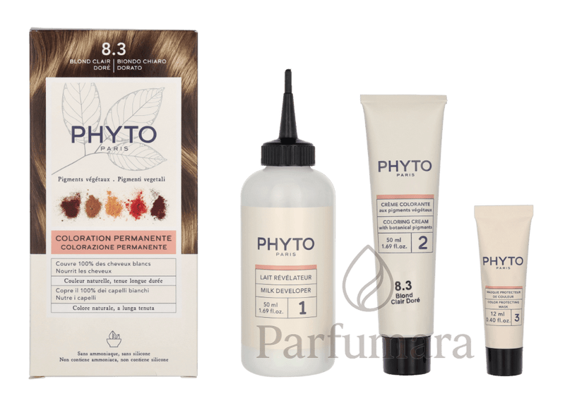 Phyto Phytocolor Permanent Color 8.3 Light Golden Blonde 110 ml